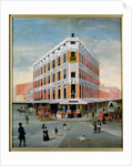 No.7 1/2 Bowery, NYC, c.1837-39 by American School