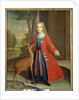 De Peyster Boy with a Fawn, c.1730-35 by Gerardus I Duyckinck