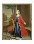 De Peyster Boy with a Fawn, c.1730-35 by Gerardus I Duyckinck