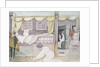 The de Neuville Cabin on the Eurydice, 1816 by Anne Marguerite Hyde de Neuville