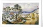 Staten Island and the Narrows from Fort Hamilton, N.Y., c.1861 by Frances Flora Bond Palmer