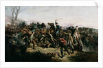 The Cavalry Charge of Lt. Henry B. Hidden, 1862 by Victor Nehlig