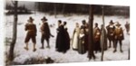 Pilgrims Going to Church, 1867 by George Henry Boughton
