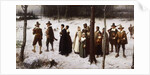 Pilgrims Going to Church, 1867 by George Henry Boughton