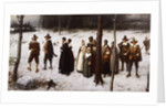Pilgrims Going to Church, 1867 by George Henry Boughton