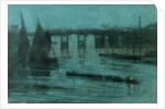 Nocturne, Old Battersea Bridge, 1885 by Walter Greaves