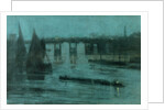 Nocturne, Old Battersea Bridge, 1885 by Walter Greaves