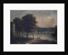 Asgill House by Cholmondeley Walk, Richmond, Surrey, looking towards Richmond Bridge by G. Suter