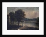 Asgill House by Cholmondeley Walk, Richmond, Surrey, looking towards Richmond Bridge by G. Suter