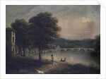Asgill House by Cholmondeley Walk, Richmond, Surrey, looking towards Richmond Bridge by G. Suter