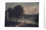 Asgill House by Cholmondeley Walk, Richmond, Surrey, looking towards Richmond Bridge by G. Suter