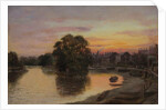 Kew at Sunset - Paton's property by James Lewis