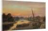 Kew at Sunset - Kew Bridge by James Lewis