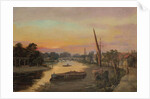 Kew at Sunset - Kew Bridge by James Lewis