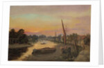 Kew at Sunset - Kew Bridge by James Lewis