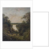 The Thames from the Terrace Gardens, Richmond, Surrey by English School