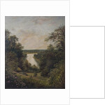 The Thames from the Terrace Gardens, Richmond, Surrey by English School