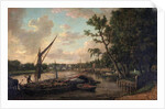 Richmond from the Surrey Bank, c.1800 by William Marlow