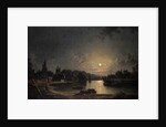 Twickenham by Moonlight, 1835 by Henry Pether