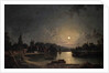 Twickenham by Moonlight, 1835 by Henry Pether
