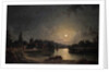 Twickenham by Moonlight, 1835 by Henry Pether