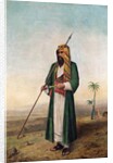 Sir Richard Burton in Arab dress, c.1853 by Borgo Caratti