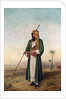 Sir Richard Burton in Arab dress, c.1853 by Borgo Caratti