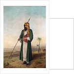 Sir Richard Burton in Arab dress, c.1853 by Borgo Caratti