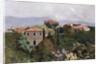 Hilltop houses in Trieste, c.1889 by Albert Letchford