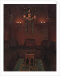 Interior of Sir Richard Burton's chapel, 1889 by Albert Letchford