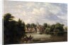 Twickenham Church, the Embankment and Eel Pie Island, Middlesex, after 1713 by English School