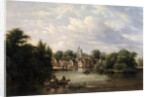 Twickenham Church, the Embankment and Eel Pie Island, Middlesex, after 1713 by English School