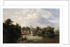Twickenham Church, the Embankment and Eel Pie Island, Middlesex, after 1713 by English School