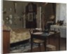 Interior of Sir Richard Burton's Bedroom, 1889 by Albert Letchford