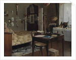 Interior of Sir Richard Burton's Bedroom, 1889 by Albert Letchford
