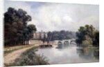 Cholmondeley Walk, looking towards Richmond Bridge by James Lewis