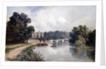 Cholmondeley Walk, looking towards Richmond Bridge by James Lewis