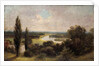 View down over Ham fields from top of Richmond Hill by James Lewis