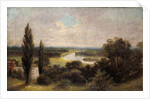 View down over Ham fields from top of Richmond Hill by James Lewis