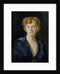 Portrait of a Fair-Haired Woman by Reginald-Grenville Eves