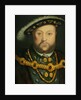 Portrait of Henry VIII in a Jewelled Chain and Fur Robes by The Younger Hans Holbein