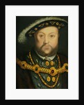 Portrait of Henry VIII in a Jewelled Chain and Fur Robes by The Younger Hans Holbein