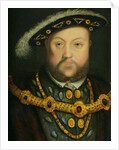 Portrait of Henry VIII in a Jewelled Chain and Fur Robes by The Younger Hans Holbein