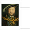 Portrait of Henry VIII in a Jewelled Chain and Fur Robes by The Younger Hans Holbein
