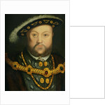 Portrait of Henry VIII in a Jewelled Chain and Fur Robes by The Younger Hans Holbein