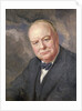Portrait of Winston Churchill by Margery Forbes
