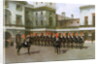 The Blues and Royals, Guard Mounting Parade, Whitehall by Charles Edouard Armand-Dumaresq