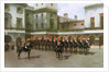 The Blues and Royals, Guard Mounting Parade, Whitehall by Charles Edouard Armand-Dumaresq