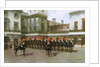 The Blues and Royals, Guard Mounting Parade, Whitehall by Charles Edouard Armand-Dumaresq