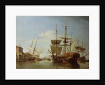 Shipping on the Thames at Rotherhithe, c.1753 by Samuel Scott